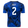 Men's Replica DEST #2 USA Away Soccer Jersey Shirt 2022 Nike - World Cup 2022