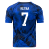 Men's Replica REYNA #7 USA Away Soccer Jersey Shirt 2022 Nike - World Cup 2022