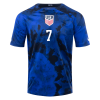 Men's Replica REYNA #7 USA Away Soccer Jersey Shirt 2022 Nike - World Cup 2022