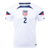 Men's Replica DEST #2 USA Home Soccer Jersey Shirt 2022 Nike - World Cup 2022
