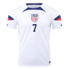 Men's Replica REYNA #7 USA Home Soccer Jersey Shirt 2022 Nike - World Cup 2022