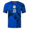 Men's Authentic PULISIC #10 USA Away Soccer Jersey Shirt 2022 Nike World Cup 2022