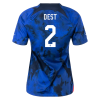 Women's Replica DEST #2 USA Away Soccer Jersey Shirt 2022 Nike