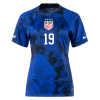 Women's Replica DUNN #19 USA Away Soccer Jersey Shirt 2022 Nike