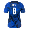 Women's Replica ERTZ #8 USA Away Soccer Jersey Shirt 2022 Nike