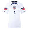 Women's Replica SAUERBRUNN #4 USA Home Soccer Jersey Shirt 2022 Nike