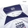 Women's Replica SAUERBRUNN #4 USA Home Soccer Jersey Shirt 2022 Nike