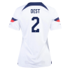 Women's Replica DEST #2 USA Home Soccer Jersey Shirt 2022 Nike