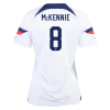 Women's Replica McKENNIE #8 USA Home Soccer Jersey Shirt 2022 Nike
