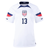 Women's Replica MORGAN #13 USA Home Soccer Jersey Shirt 2022 Nike