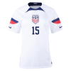 Women's Replica RAPINOE #15 USA Home Soccer Jersey Shirt 2022 Nike