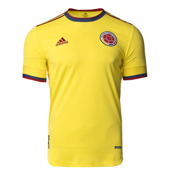 Men's Replica Colombia Home Soccer Jersey Shirt 2021 Adidas
