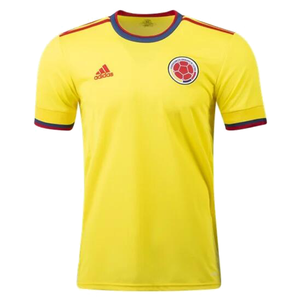 Men's Authentic Colombia Home Soccer Jersey Shirt 2021 Adidas