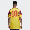 Men's Retro 1990 Colombia Home Soccer Jersey Shirt Adidas