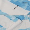 Men's Replica MESSI #10 Argentina Home Soccer Jersey Shirt 2021 Adidas