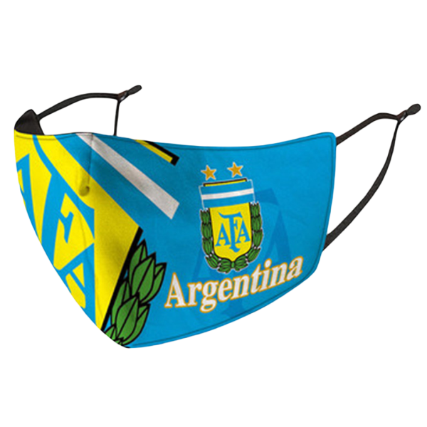 Argentina Soccer Face Mask 01