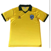 Men's Retro 1985 Brazil Home Soccer Jersey Shirt