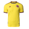 Men's Replica Y.MINA #13 Colombia Home Soccer Jersey Shirt 2021 Adidas