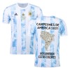 Men's Replica Argentina Home Copa America Soccer Jersey Shirt Winner Version 2021 Adidas