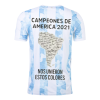 Men's Replica Argentina Home Copa America Soccer Jersey Shirt Winner Version 2021 Adidas