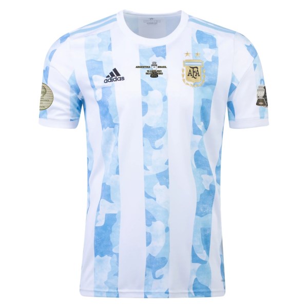 Men's Replica Argentina Home Soccer Jersey Shirt 2021 Adidas
