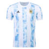 Men's Authentic Argentina Home Soccer Jersey Shirt 2021 Adidas