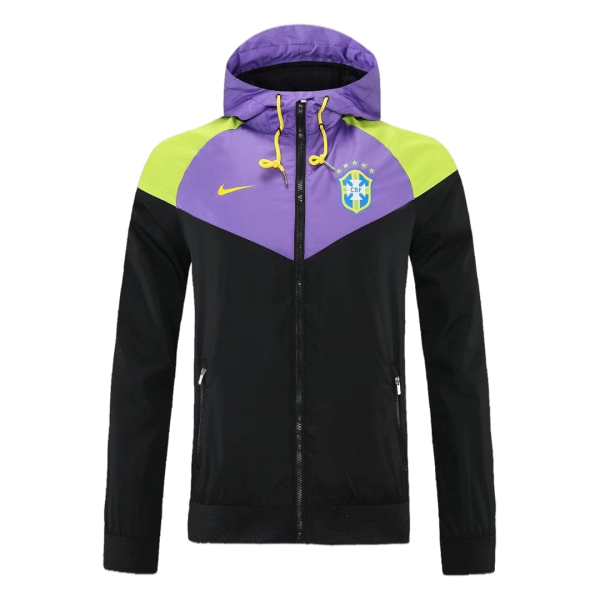 Men's Brazil Windbreaker Hoodie Jacket 2021/22 Nike