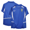 Men's Retro 2002 Brazil Away Soccer Jersey Shirt