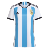 Women's Replica Argentina Home Soccer Jersey Shirt 2022 Adidas - World Cup 2022