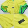 Kids Brazil Home Soccer Jersey Kit (Jersey+Shorts) 2022 Nike - World Cup 2022