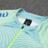 Men's Brazil Zipper Tracksuit Sweat Shirt Kit (Top+Trousers) 2022 Nike
