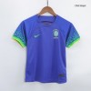 Kids Brazil Away Soccer Jersey Kit (Jersey+Shorts) 2022 Nike - World Cup 2022