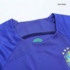 Kids Brazil Away Soccer Jersey Kit (Jersey+Shorts) 2022 Nike - World Cup 2022