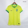 Women's Replica Brazil Home Soccer Jersey Shirt 2022 Nike - World Cup 2022