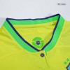 Women's Replica Brazil Home Soccer Jersey Shirt 2022 Nike - World Cup 2022