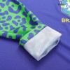 Men's Replica Brazil Away Long Sleeves Soccer Jersey Shirt 2022 Nike - World Cup 2022
