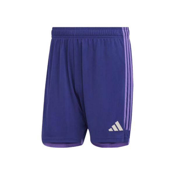 Men's World Cup Argentina Away Soccer Shorts 2022 Adidas - World Cup 2022