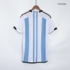 Men's Replica Argentina Home Soccer Jersey Kit (Jersey+Shorts) 2022 Adidas - World Cup 2022