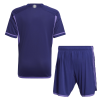 Kids Argentina Away Soccer Jersey Kit (Jersey+Shorts) 2022 Adidas - World Cup 2022