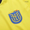 Men's Replica Ecuador Home Soccer Jersey Shirt 2022 Macron - World Cup 2022 | Ecuador