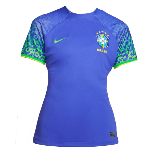 Women's Replica Brazil Away Soccer Jersey Shirt 2022 Nike - World Cup 2022 | Brazil