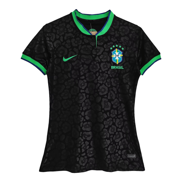 Women's Replica Brazil Soccer Jersey Shirt 2022 Nike