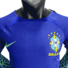 Men's Authentic Brazil Away Soccer Long Sleeves Jersey Shirt 2022 Nike - World Cup 2022