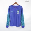 Men's Authentic Brazil Away Soccer Long Sleeves Jersey Shirt 2022 Nike - World Cup 2022