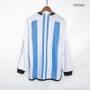 Men's Replica Argentina Home Long Sleeves Soccer Jersey Shirt 2022 Adidas - World Cup 2022