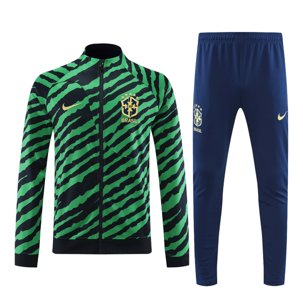 Men's Brazil Training Jacket Kit (Jacket+Pants) 2022 Nike