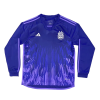 Men's Replica Argentina Away Long Sleeves Soccer Jersey Shirt 2022 Adidas