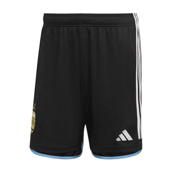 Men's World Cup Argentina Three Stars Champion Edition Home Soccer Shorts 2022 Adidas - World Cup 2022