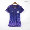 Women's Replica Argentina Three Stars Champion Edition Away Soccer Jersey Shirt 2022 Adidas - World Cup 2022