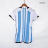 Women's Replica Argentina Three Stars Champion Edition Home Soccer Jersey Shirt 2022 Adidas - World Cup 2022